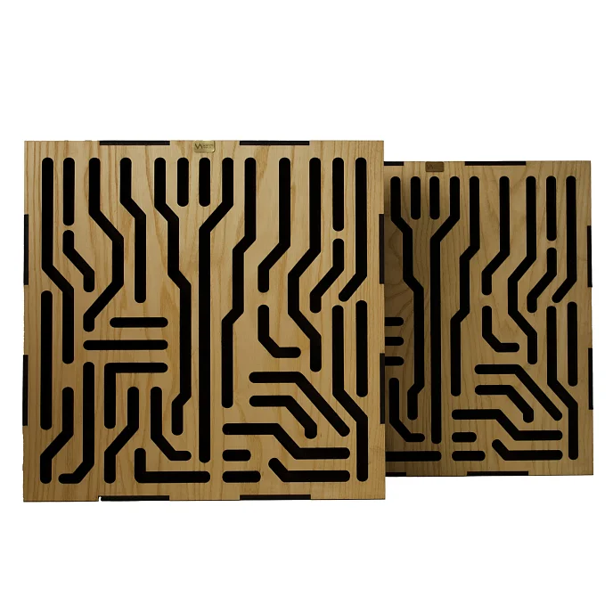 Акустическая панель Acoustic Shield AS Labyrinth Box Ash - рис.0