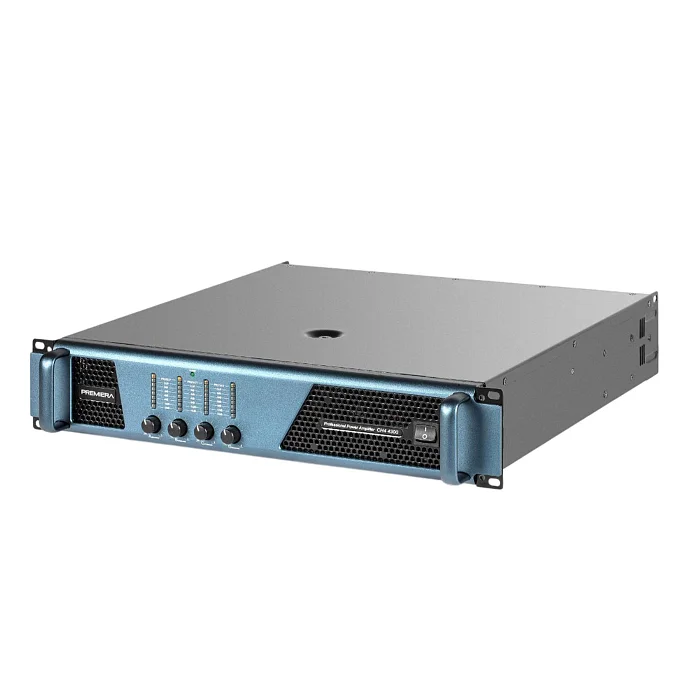 Усилитель мощности Premiera CH4 4300 Blue/Silver - рис.1