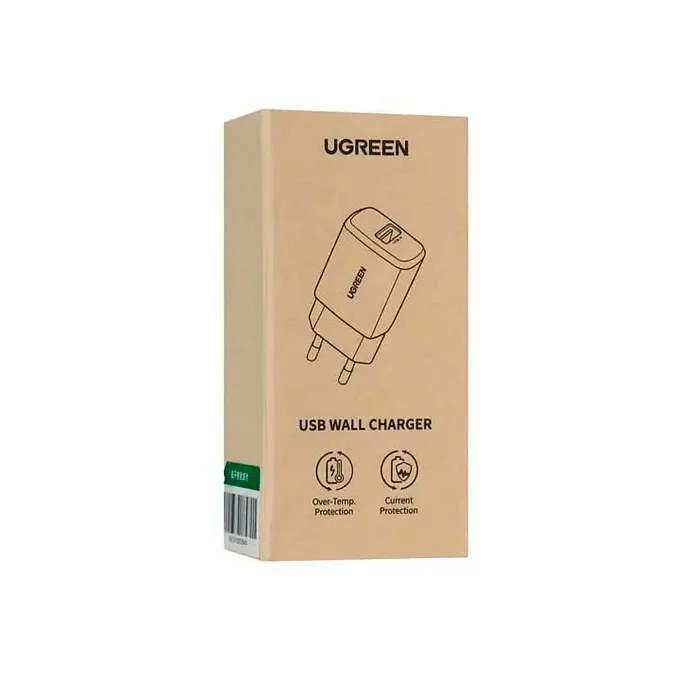 Сетевое зарядное устройство Ugreen ED011 USB-A Wall Charger Black - рис.3