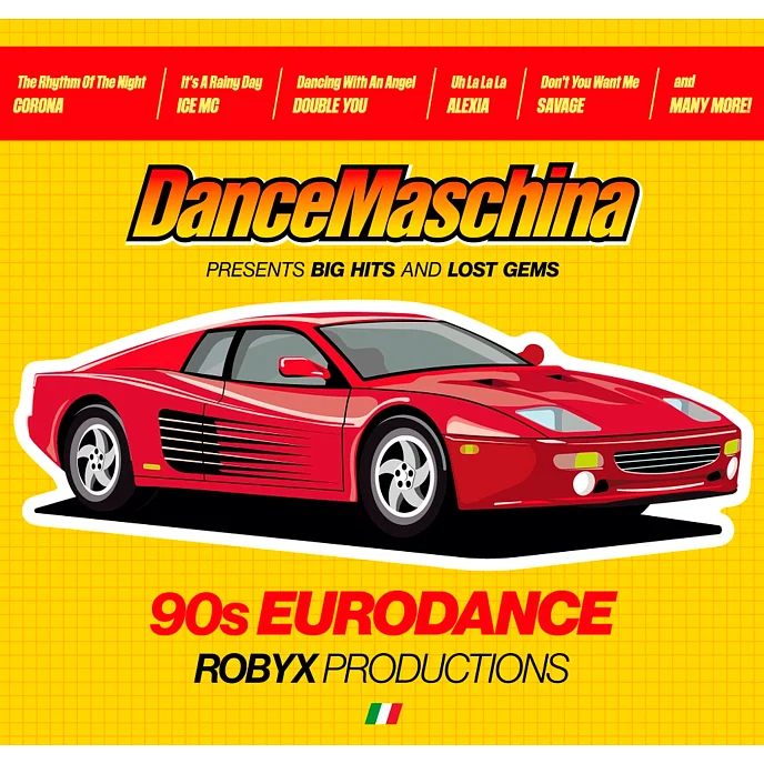 CD-диск DanceMaschin - 90s Eurodance Robyx Productions CD - рис.0