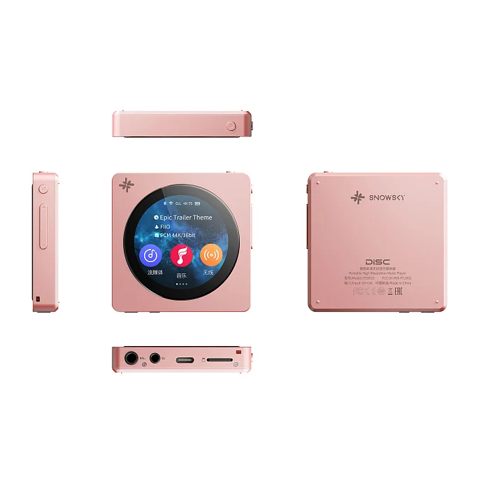 Плеер FiiO Snowsky Disc Pink - рис.3