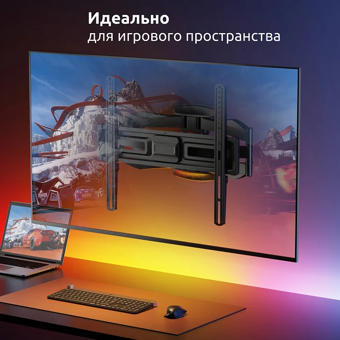 Кронштейн для монитора Uniteki FM1771 Black - рис.17
