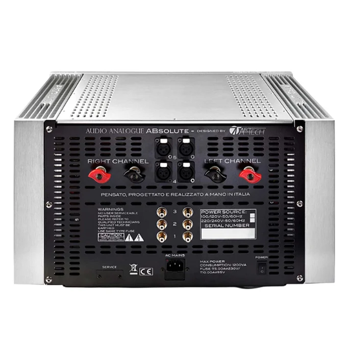Интегральный усилитель Audio Analogue Absolute Integrated (RR) Silver - рис.5