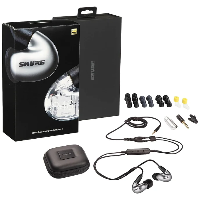 Наушники внутриканальные Shure SE846G2GT+UNI-EFS Silver - рис.6