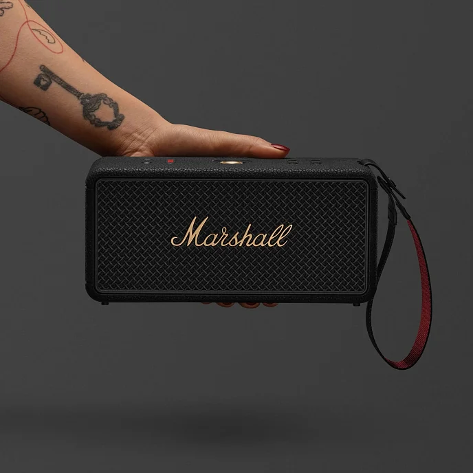 Портативная колонка Marshall Middleton II Black & Brass - рис.10