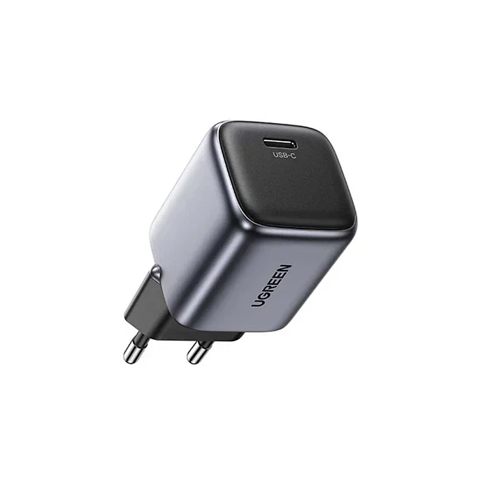 Сетевое зарядное устройство Ugreen CD319 30W USB-C PD GaN Grey - рис.0