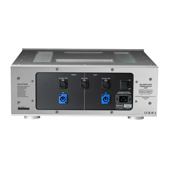 Усилитель мощности Musical Fidelity NU-Vista PAS Silver - рис.4