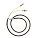 Кабель Kimber Kable GQ mini CU 1m, minijack-2RCA - рис.0