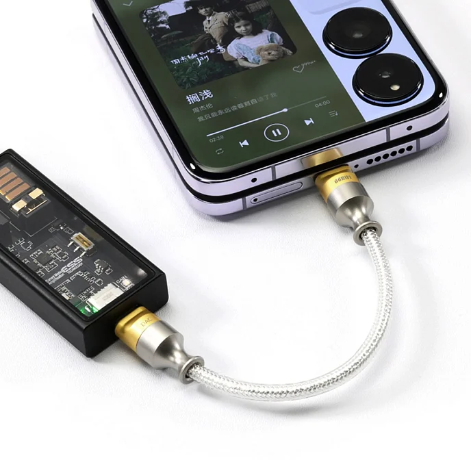 Кабель ddHiFi TC05 M2 USB-C to USB-C OTG Cable - рис.2