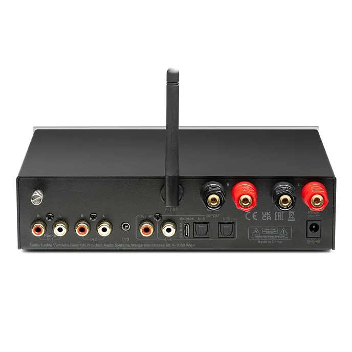 Интегральный усилитель Pro-Ject Stereo Box E Black - рис.1