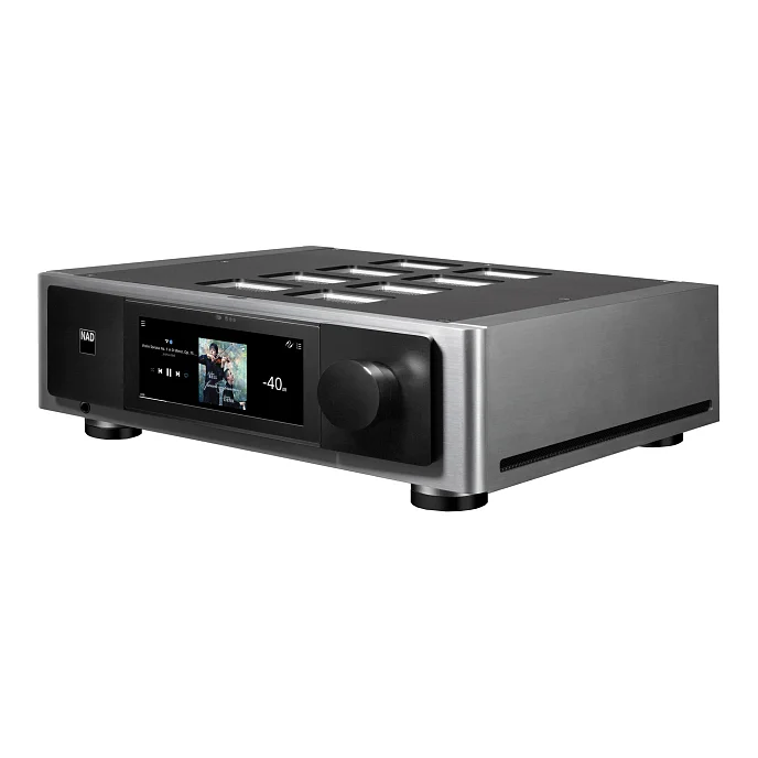 Сетевой аудиоплеер NAD M66 Silver Black - рис.2