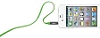 Кабель Belkin Mixit Flat Audio Cable Green - рис.1