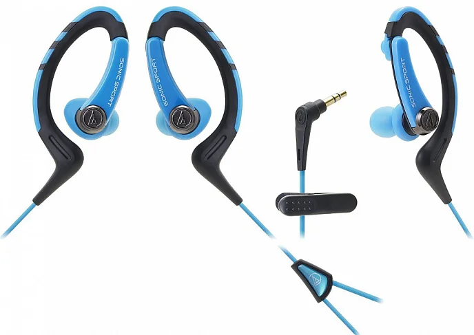 Наушники AUDIO-TECHNICA ATH-SPORT1 Blue - рис.4
