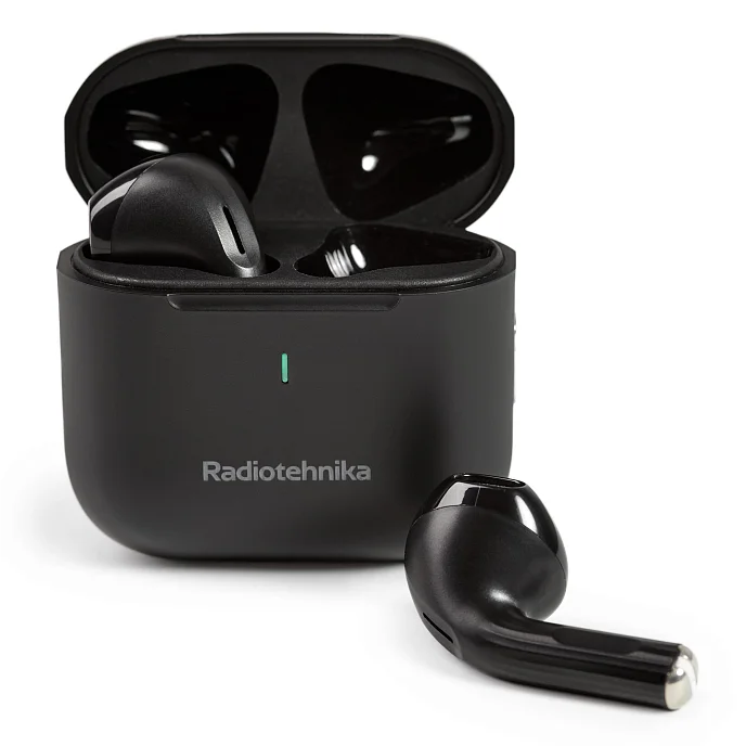 Беспроводные наушники Radiotehnika Impulse T2 Black - рис.0