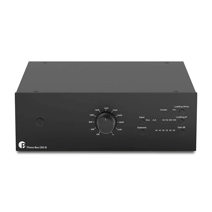 Фонокорректор Pro-Ject PHONO BOX DS3 B Black - рис.0