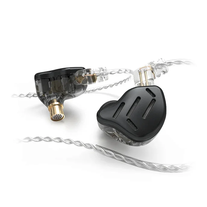 Наушники внутриканальные KZ ZAX without mic Black - рис.1