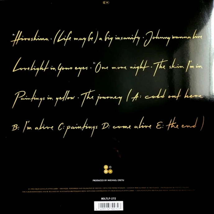 Виниловая пластинка Sandra - Paintings In Yellow LP - рис.2