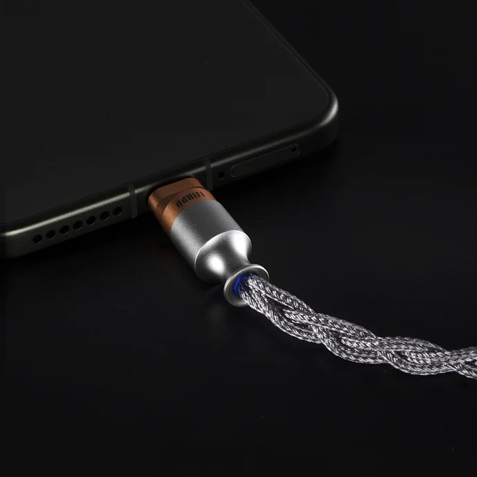 Кабель ddHiFi M198C USB-C - 2-pin Silver - рис.9