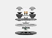 Портативная колонка Lanchiya MK30 white - рис.6