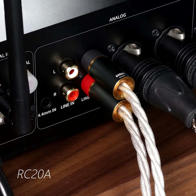 Кабель ddHiFi RC20A 2RCA-2RCA 40cm - рис.5