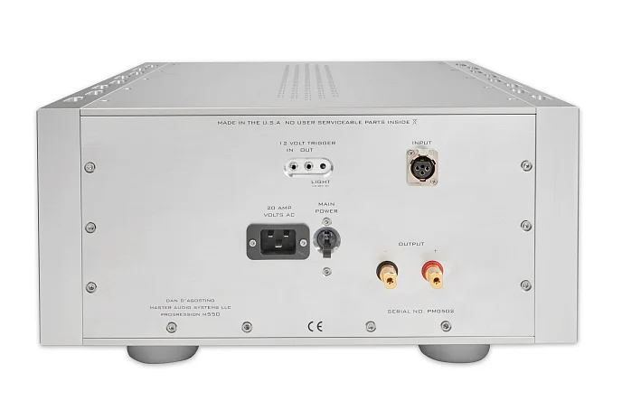 Интегральный усилитель Dan D'Agostino Progression M550 Mono Amplifier Black - рис.4