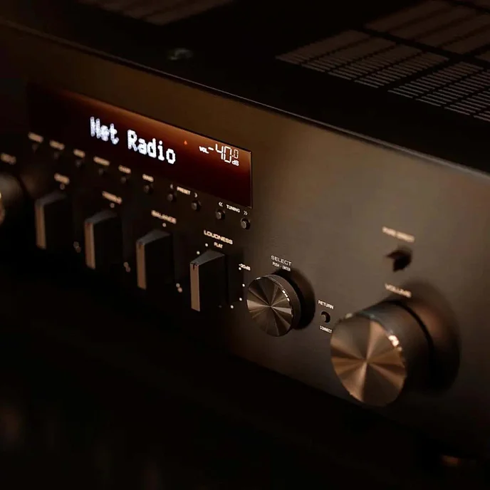 Ресивер Yamaha R-N600A Black - рис.4