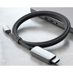 Кабель Satechi USB-C To HDMI 2.1 8K Cable Space Grey