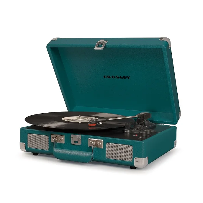 Проигрыватель винила Crosley Cruiser Deluxe Teal - рис.1