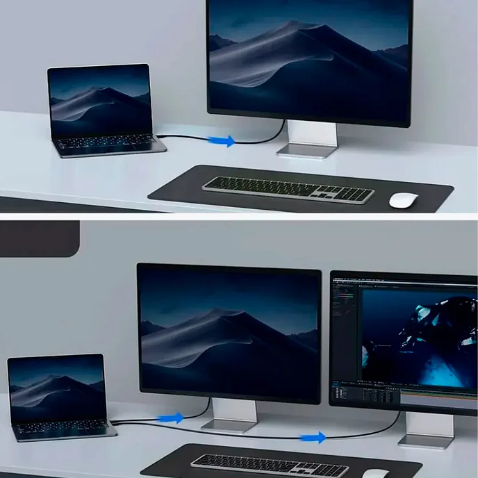 Кабель UGREEN L703 ThunderboltTM 5 Black 1m - рис.4