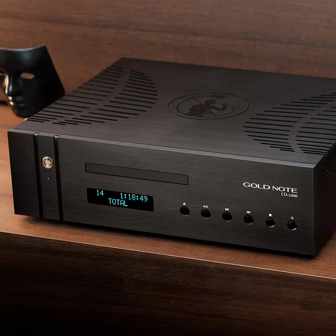 CD проигрыватель Gold Note CD-1000 Mk2 Deluxe DSD Black - рис.4