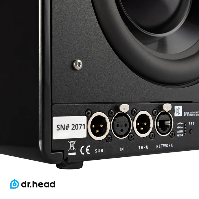 Студийный монитор Dutch & Dutch 8c-Studio Speaker black студийный монитор_УЦ0 - рис.12