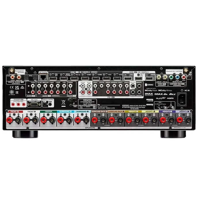 Ресивер Denon AVC-X4800H Black - рис.1
