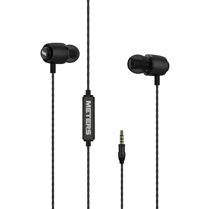 Наушники внутриканальные Meters Novu M-Ears Black - рис.0