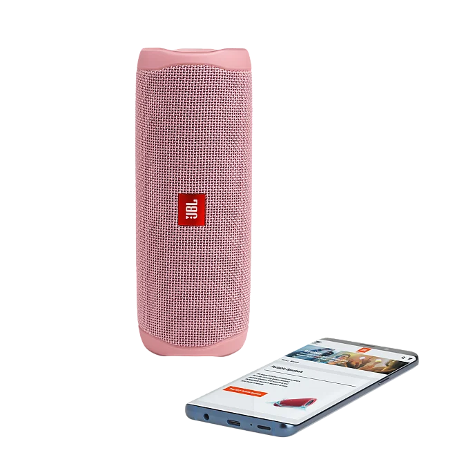 Портативная колонка JBL Flip 5 Pink - рис.4