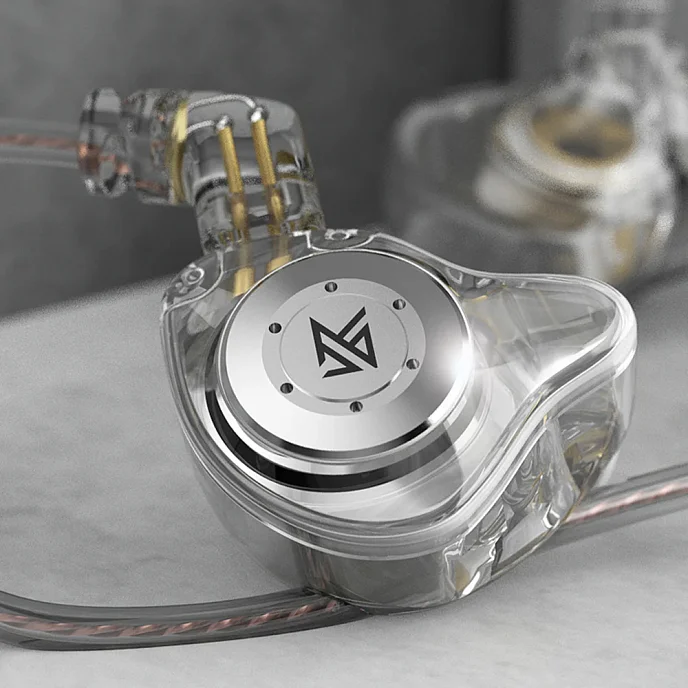 Наушники внутриканальные KZ EDX PRO without mic White - рис.1