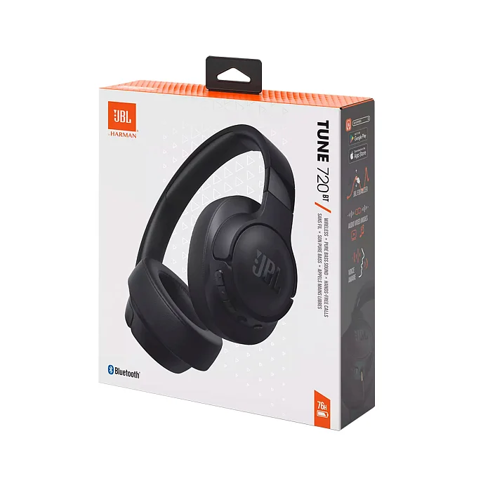Беспроводные наушники JBL Tune 720BT Black - рис.10