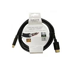 Кабель Inakustik White Ultra High Speed HDMI 1m