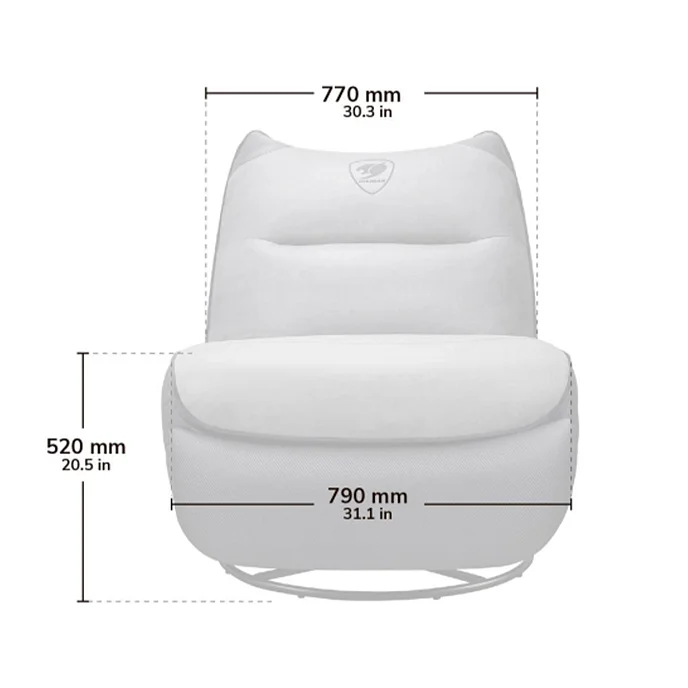 Компьютерное кресло Cougar Overlord Neo Grey/Black - рис.12