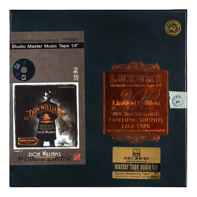 Магнитная лента Don Williams - Platinum edition 38/2 магнитная лента - рис.0