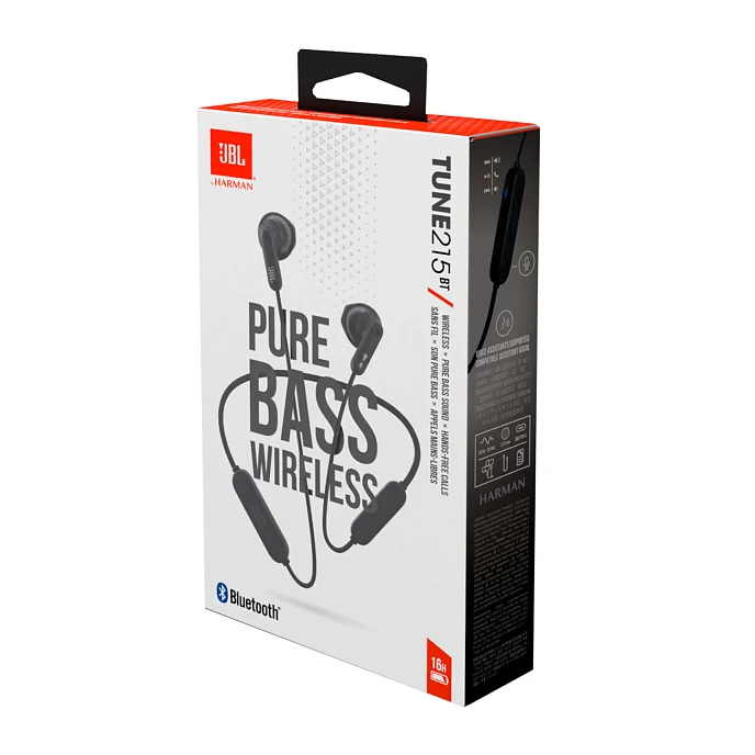 Беспроводные наушники JBL Tune 215BT Black - рис.5