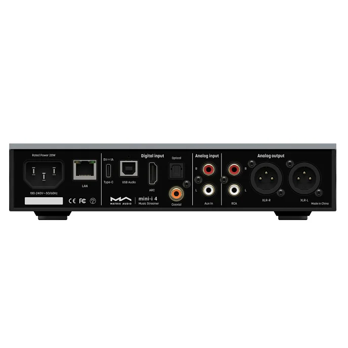 Сетевой аудиоплеер Matrix Audio Mini-I 4 Silver - рис.5