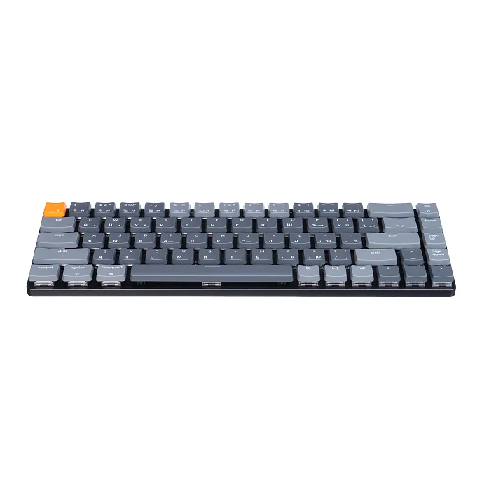 Клавиатура Keychron K7 RGB Mint Switch Grey - рис.1