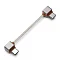 ddHiFi TC03LL USB-C L-Shaped to USB-C L-Shaped Silver