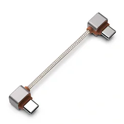 Кабель ddHiFi TC03LL USB-C L-Shaped to USB-C L-Shaped Silver