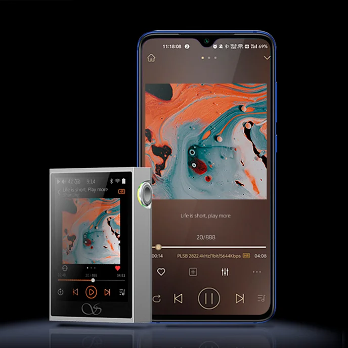 Плеер Shanling M1 Plus Silver - рис.7