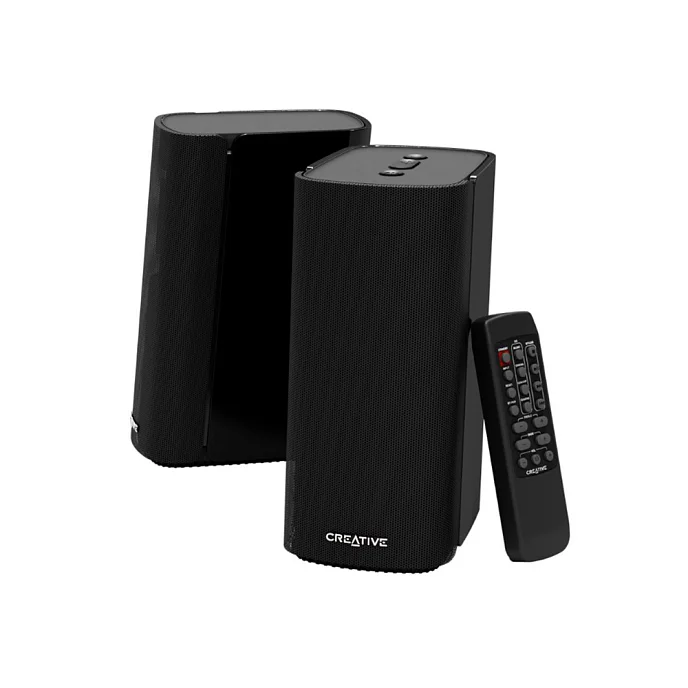 Компьютерные колонки Creative T100 Wireless 2.0 black - рис.0