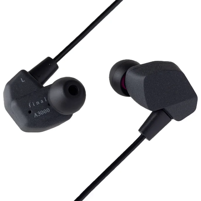 Наушники внутриканальные Final Audio A3000 Matte Black - рис.0