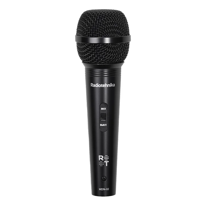 Микрофон вокальный Radiotehnika MDN-02 Black - рис.0