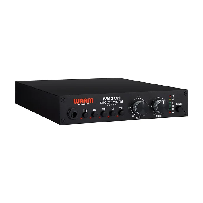 Микрофонный предусилитель Warm Audio WA12 MKII Black - рис.0