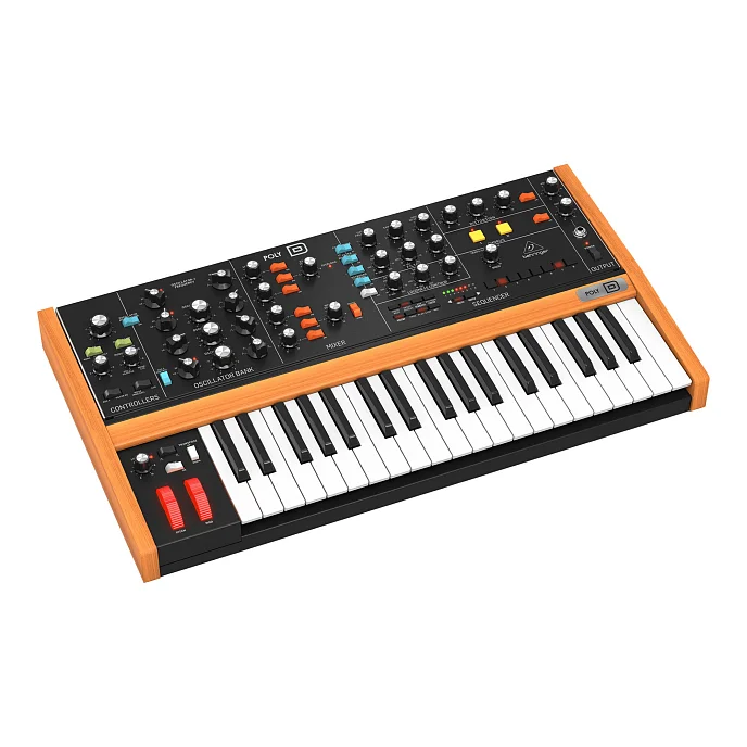 Синтезатор Behringer Poly D Black Orange - рис.1